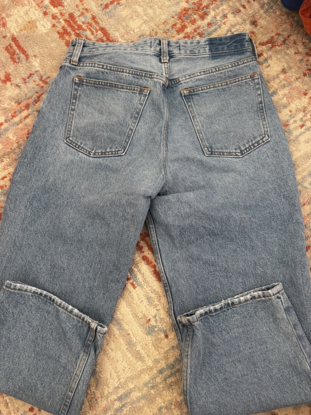 Abercrombie & Fitch Light Blue Low Rise Denim Jeans - Picture 3 of 3